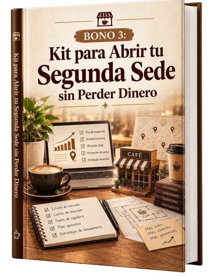 Kit impreso para abrir una segunda sede